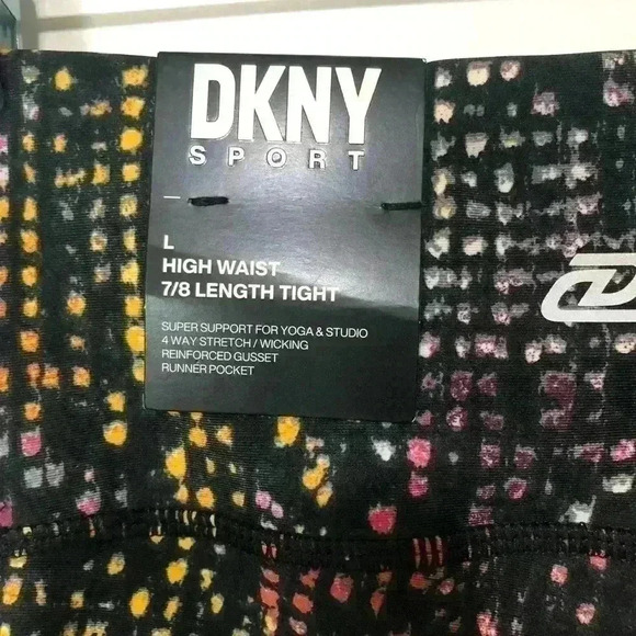 DKNY Vibrant Patterned Leggings - Picture 5 of 16